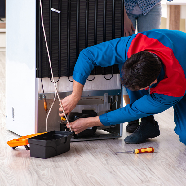 how much do you charge for refrigerator repair services in Lake Como Pennsylvania